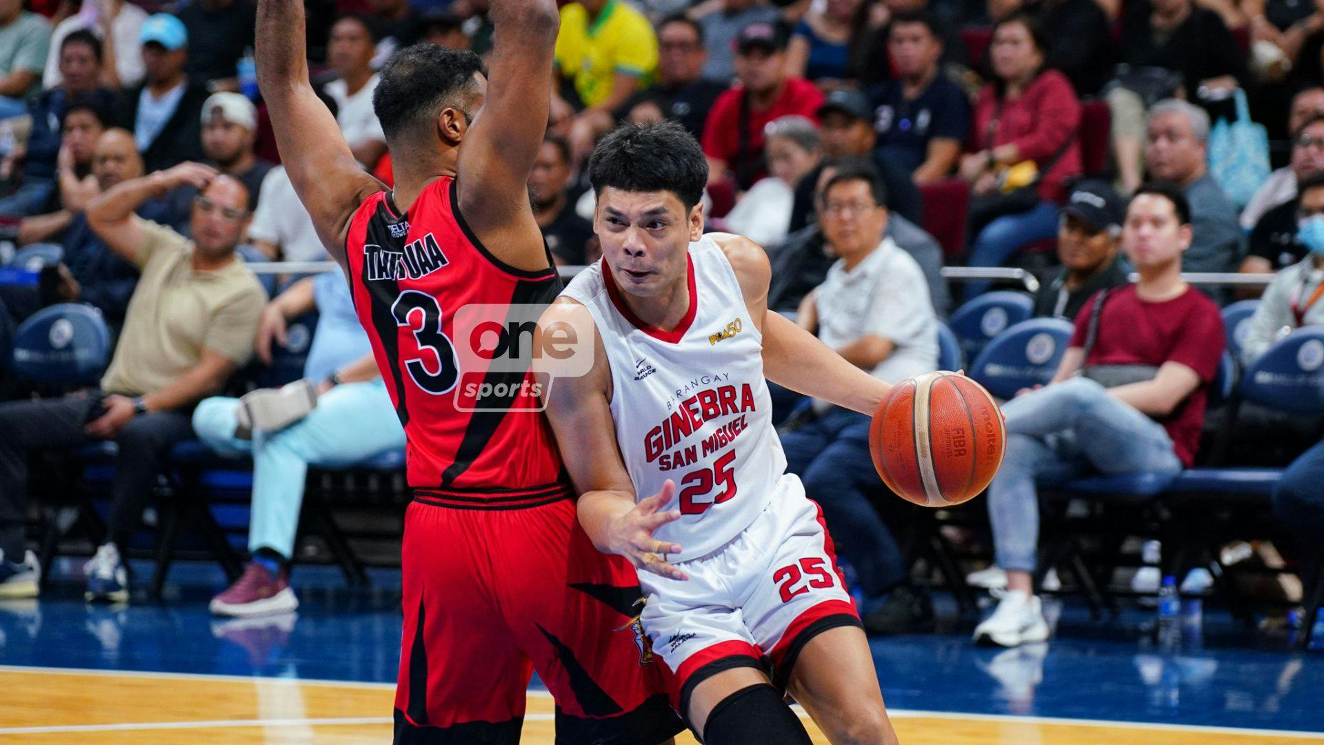 PBA: Japeth Aguilar, Ginebra gun for 2-0 lead vs San Miguel after dramatic Game 1 comeback